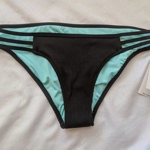 NWT Shade & Shore Black Bikini Bottom - Small